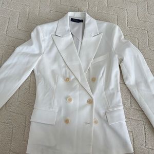 Polo Ralph Lauren White Blazer